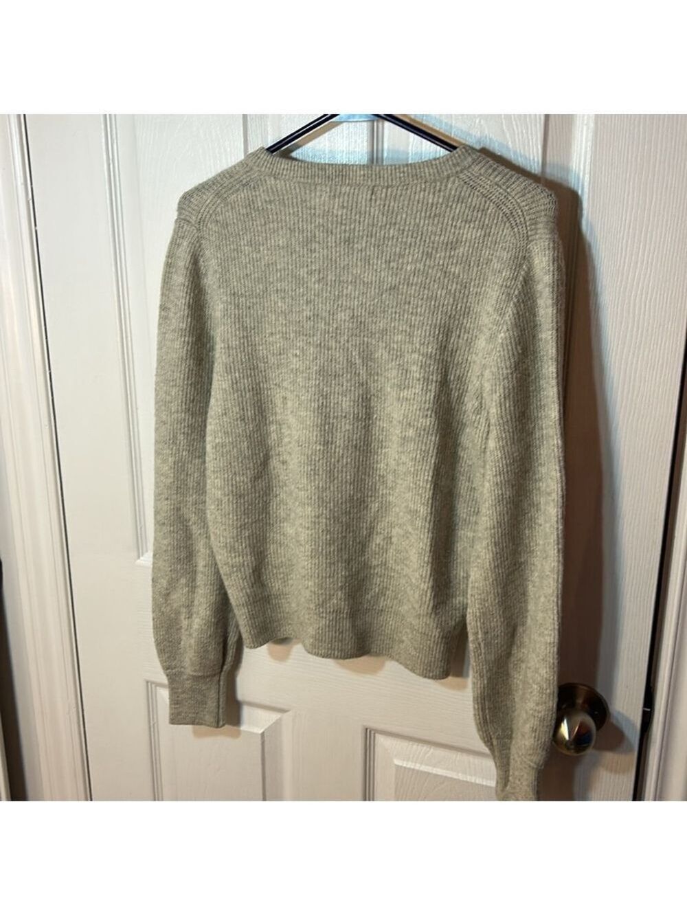 J.Crew alpaca and wool blend buttoned cardigan with rhinestone buttons small - Picture 5 of 6